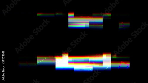 Glitch transitions for Logo Reveals .Glitch animation transition. Digital pixel noise glitch art effect 