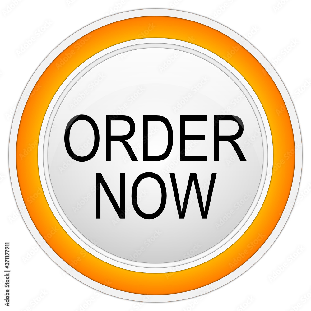 Order now Button on white background - illustration Order now Button on white background - illustration