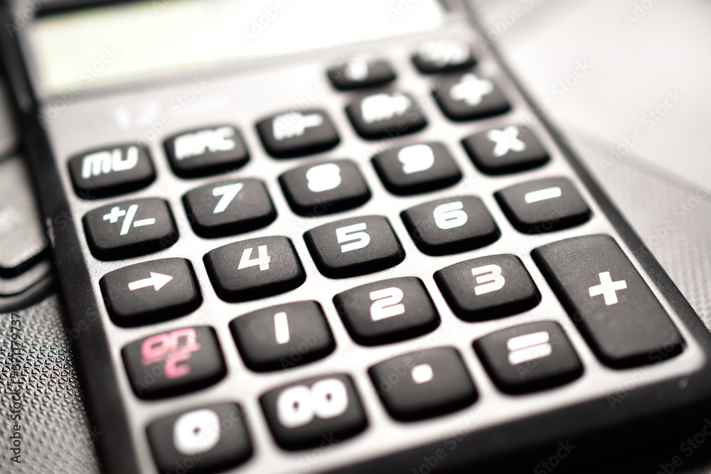 close up of calculator, business concept close up of calculator, business concept