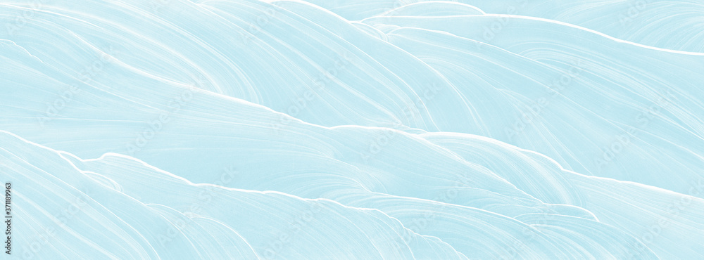 abstract blue waves pattern background