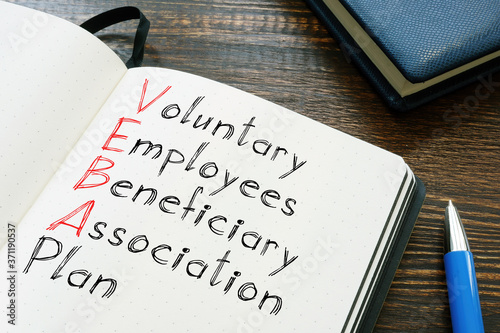 Voluntary Employees Beneficiary Association Plan VEBA is shown on the photo