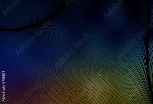 Dark Multicolor vector backdrop with wry lines.