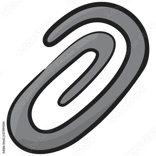 
Wire or plastic bent to hold paper, attachment vector 
