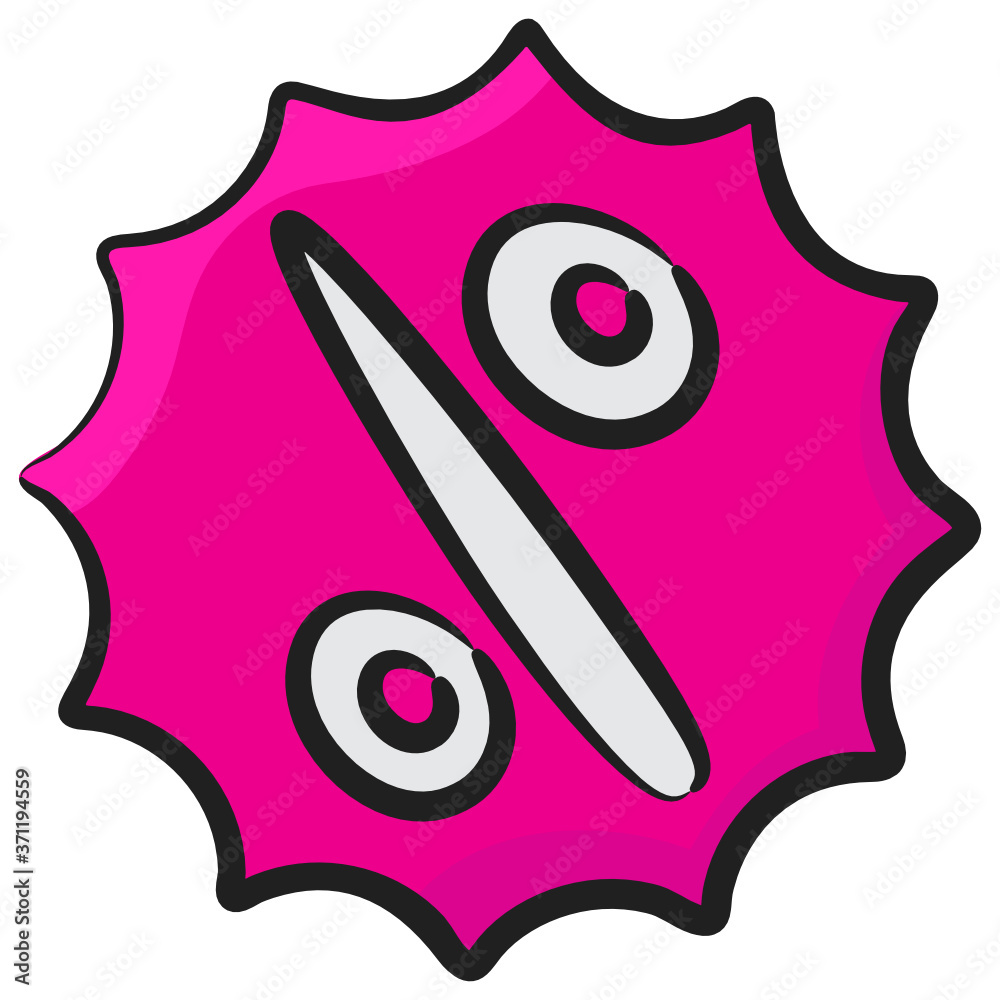 A deduction or reduction, vector of discount coupon
A deduction or reduction, vector of discount coupon