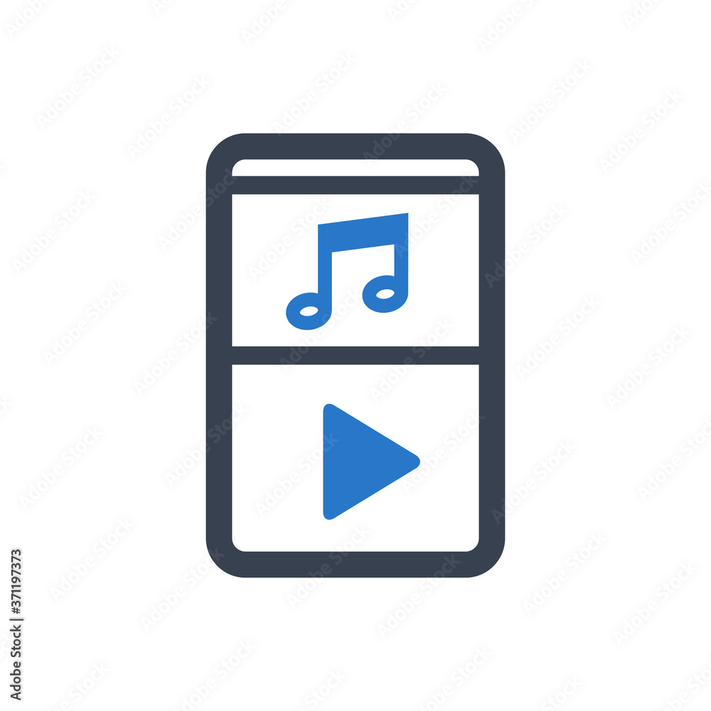 Music player icon Music player icon