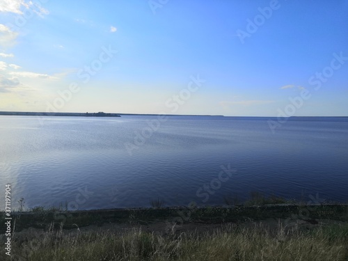 lake and sky