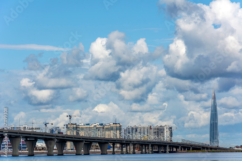 Saint Petersburg, modern development of the southern shore of the Gulf of Finland