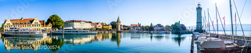 famous harbor of Lindau am Bodensee © fottoo
