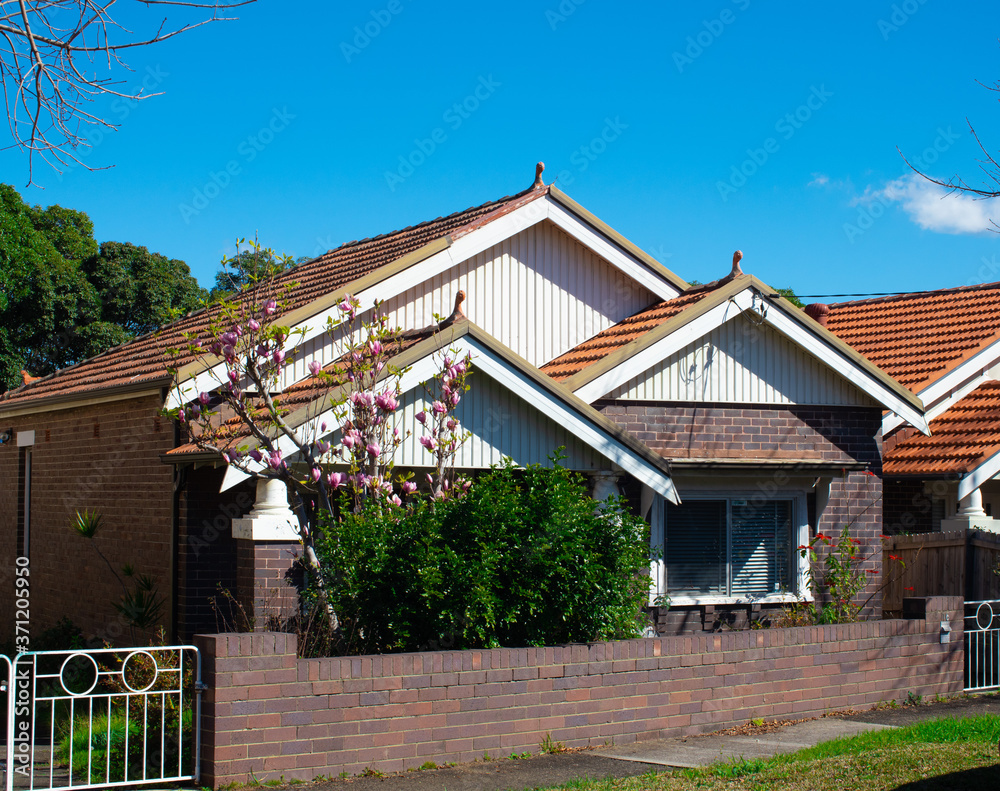 Suburban federation house in Sydney NSW Australia Suburban federation house in Sydney NSW Australia