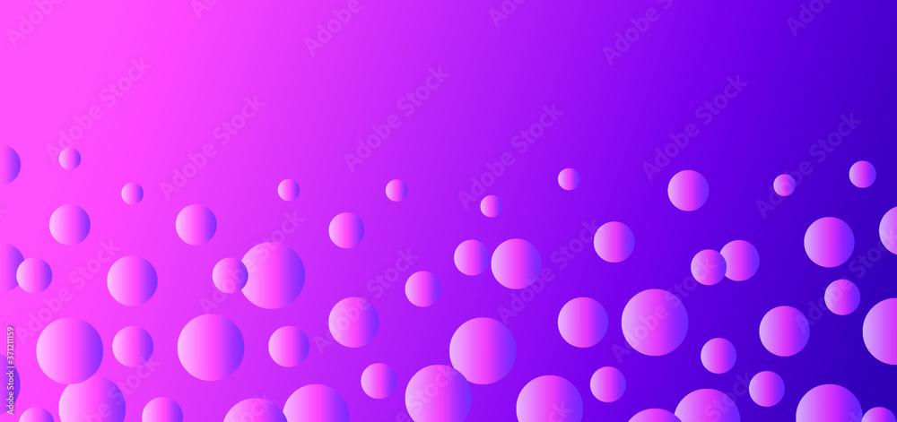 
Purple lilac abstract background with pink bubbles