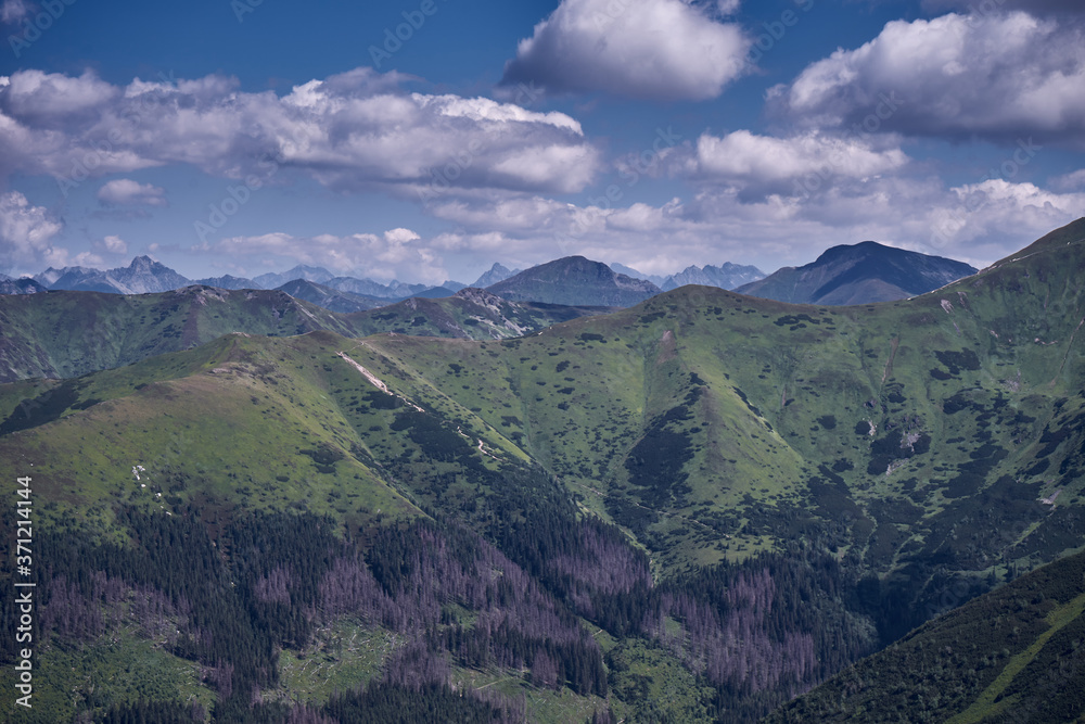 Fototapeta premium Tatra mountains landscapes
