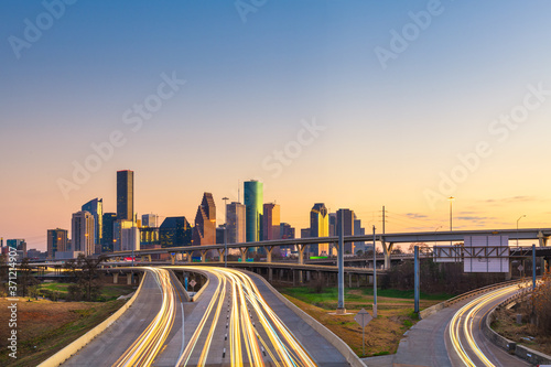 Houston, Texas, USA City Skyline © SeanPavonePhoto