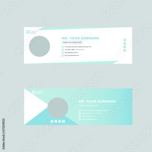 Email signature
