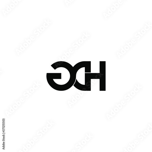 gdh letter original monogram logo design