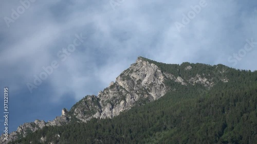 Alpine formations in the Principality of Liechtenstein