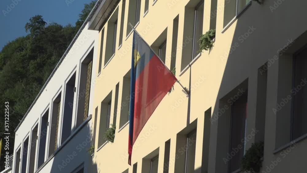 National flag of the Principality of Liechtenstein National flag of the Principality of Liechtenstein