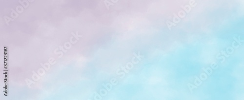 blue and lilac, Very Peri watercolor diagonal gradient background. paper illustration desktop site 