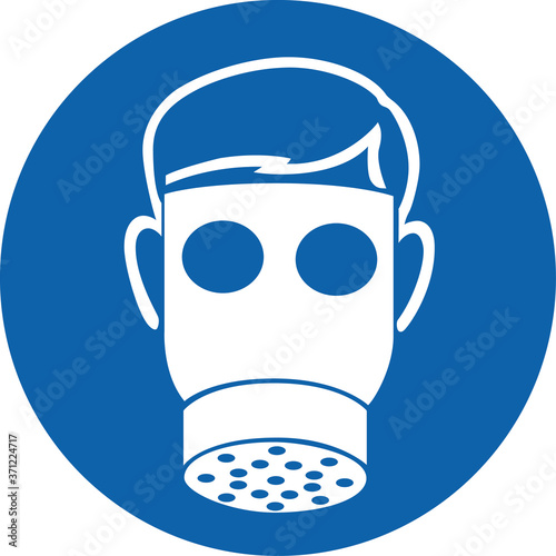 respirators must be worn mandatory signs