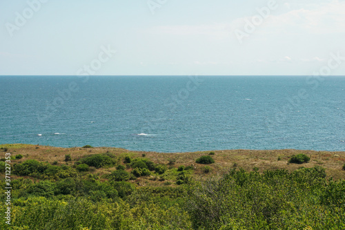 Landscape and seascape from the nature reserve "Yailata" near Kamen Bryag, on the Black Sea, Bulgaria