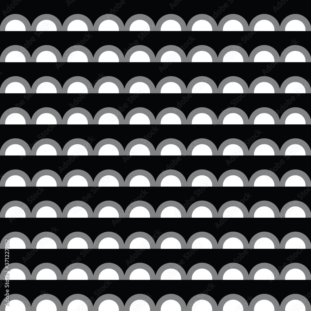 Vector seamless pattern texture background with geometric shapes in black, grey, white colors. Vector seamless pattern texture background with geometric shapes in black, grey, white colors.