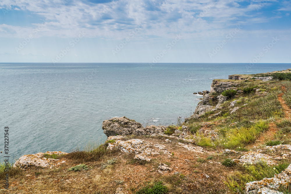 Landscape and seascape from the nature reserve 