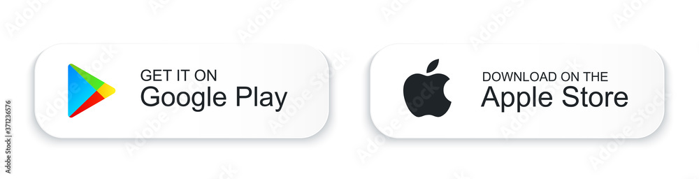 apple store badge vector