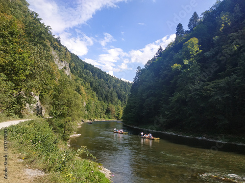 river in the mountains