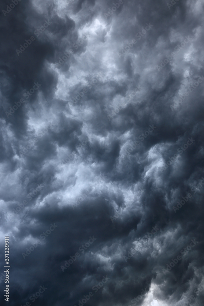 Obraz premium dense cloudy sky texture