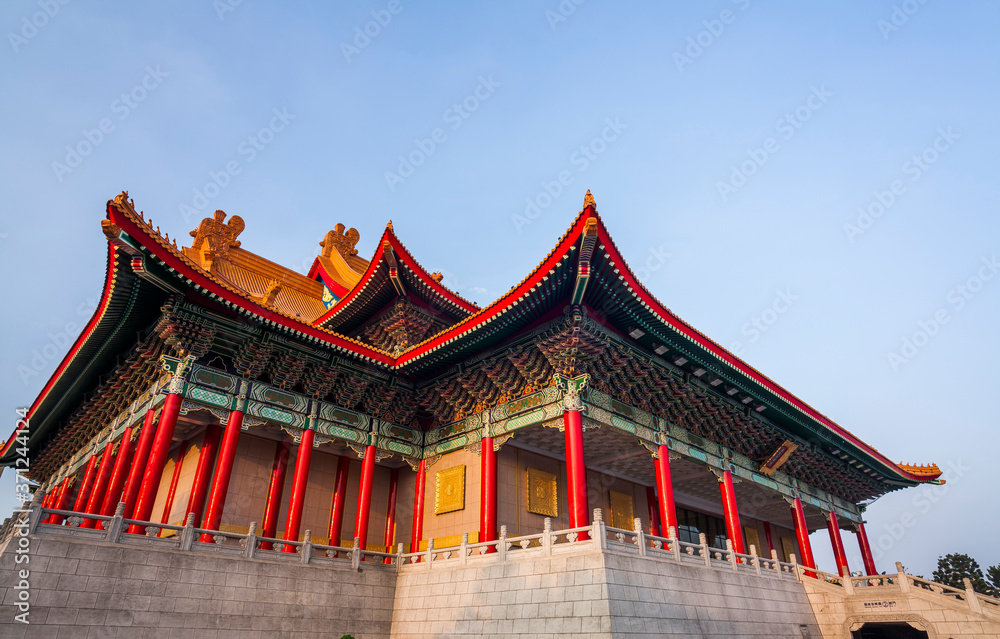 National theater and concert hall in Taipei, Taiwan. National theater and concert hall in Taipei, Taiwan.