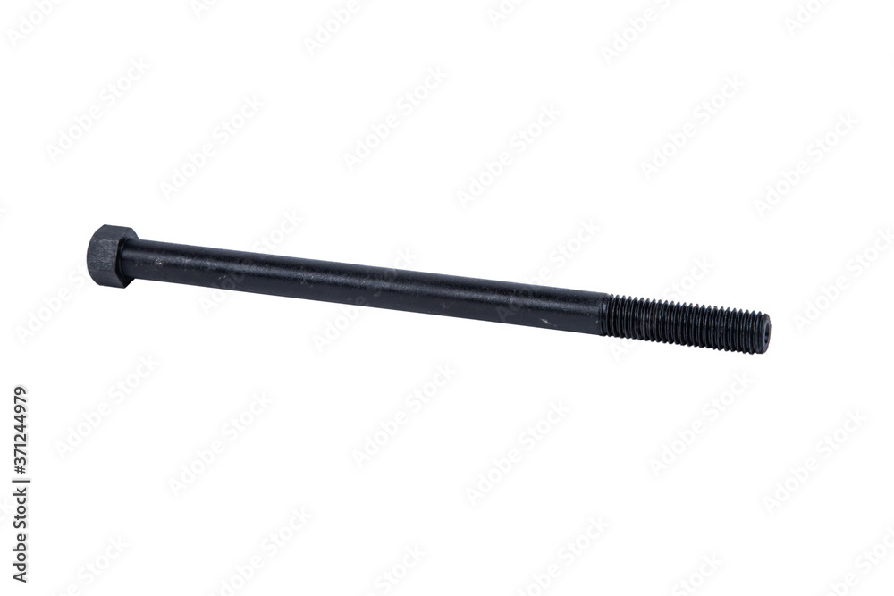 a very long steel bolt ten millimeters in diameter