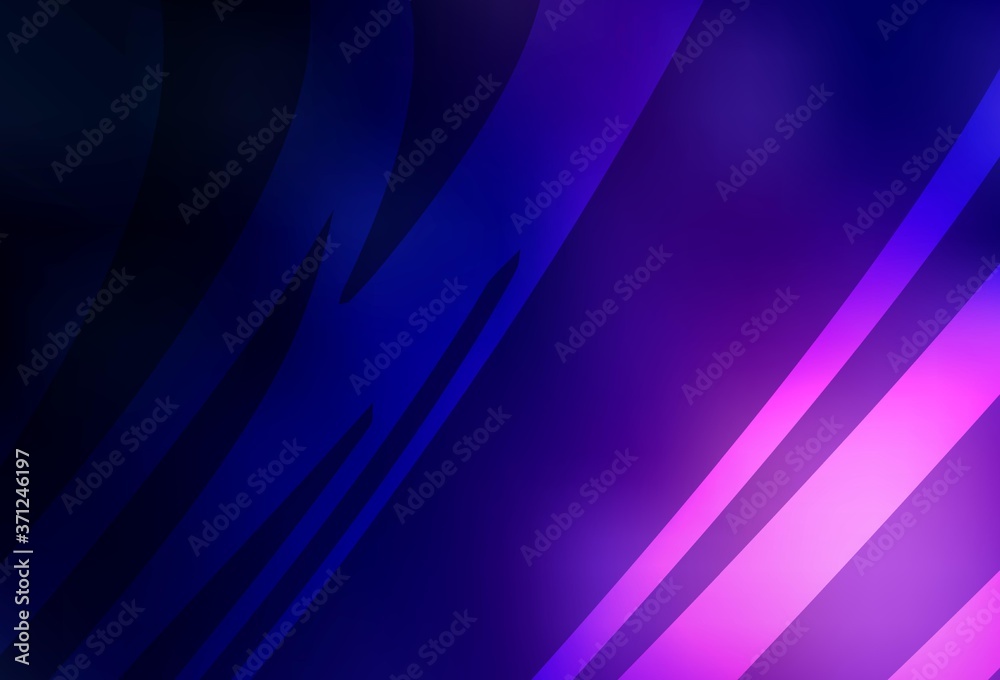Dark Purple vector glossy abstract backdrop. Dark Purple vector glossy abstract backdrop.