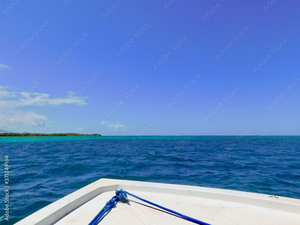 view from a boat