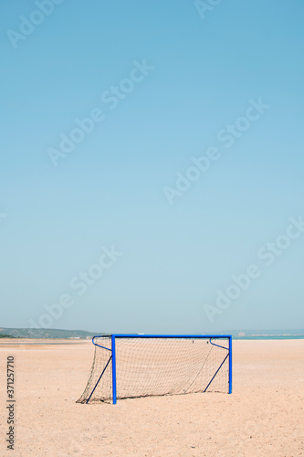 goal on the beach photo