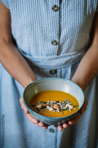 Delicious Pumpkin Soup photo