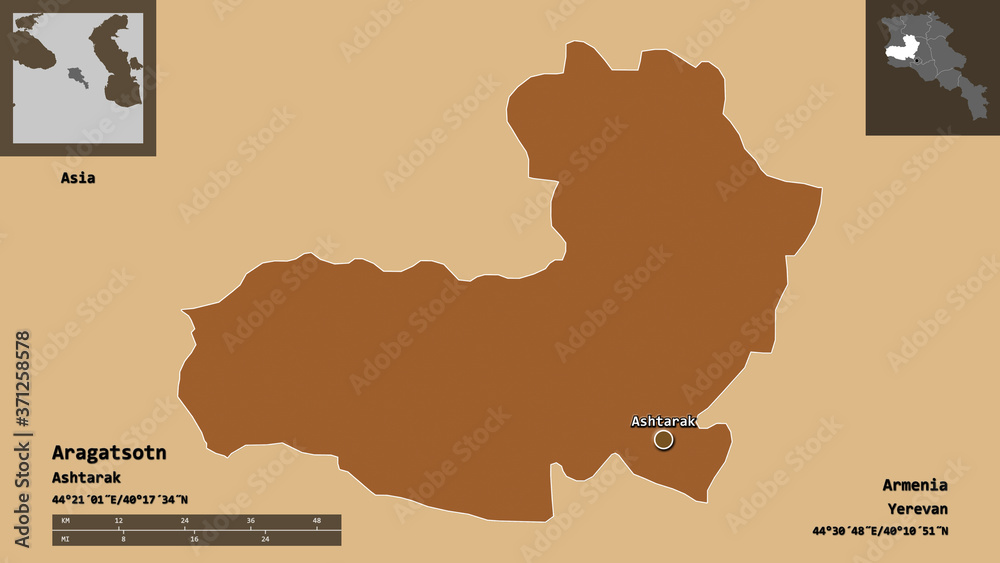 Aragatsotn, province of Armenia,. Previews. Pattern