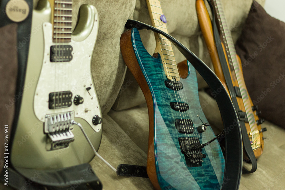 Naklejka premium guitarras