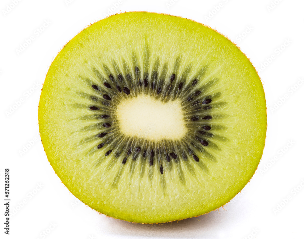 Sliced kiwi fruit on white background Sliced kiwi fruit on white background
