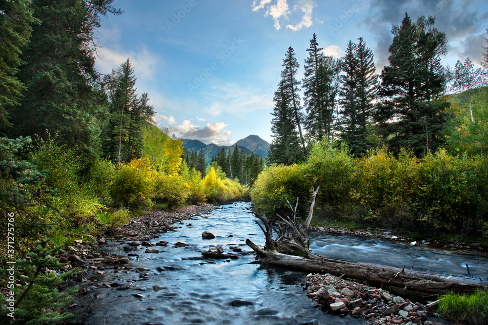 Capital Peak and Snowmass Creek, Snowmass Colorado