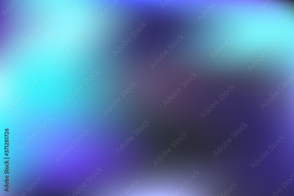 Blurred gradient mesh