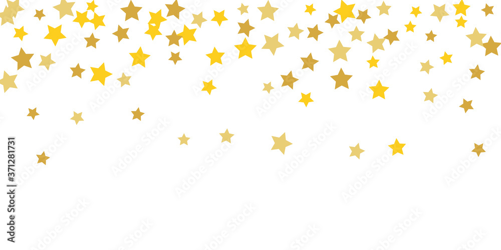 Star confetti. Star confetti.