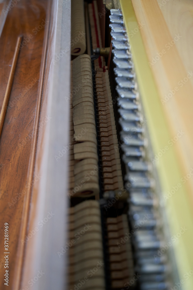 Piano inside