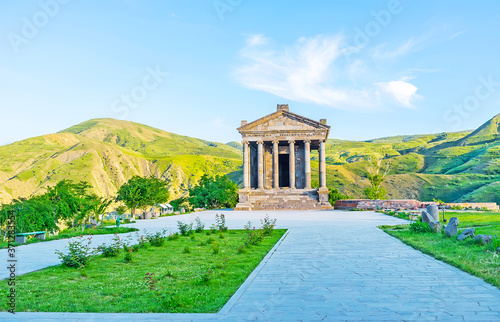 The Temple of Garni, Kotayk Province, Armenia photo