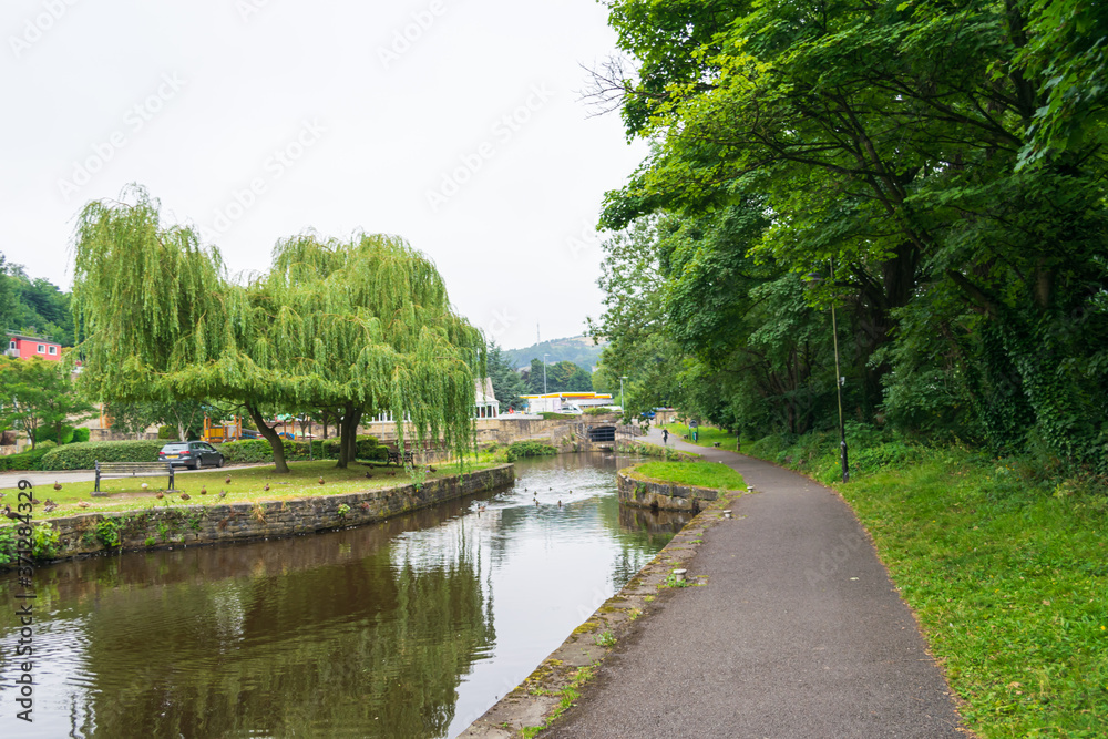Canal in Halifax Canal in Halifax