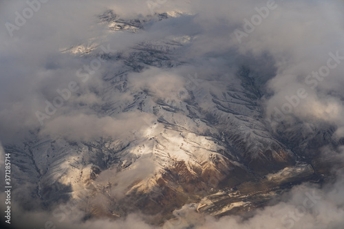 Aerial view of mountains 20