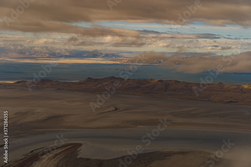 Aerial view of mountains 13