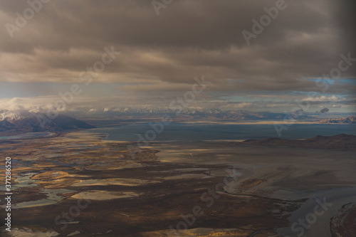 Aerial view of mountains 11