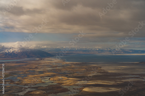 Aerial view of mountains 10