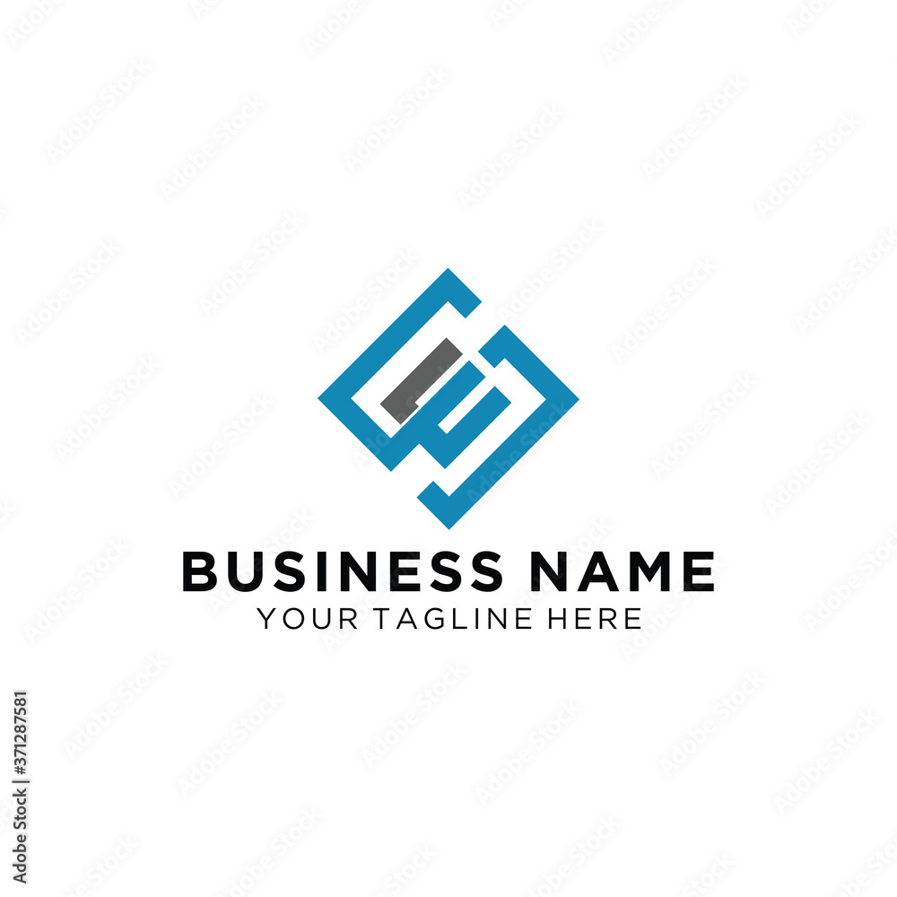 SE Logo. Vector Graphic Branding Letter Element. White Background Stock ...