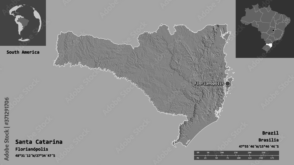 Santa Catarina, state of Brazil,. Previews. Bilevel
