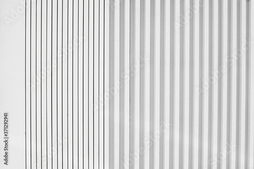 white metal geometric lines wall background